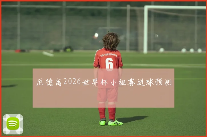 厄德高2026世界杯小组赛进球预测